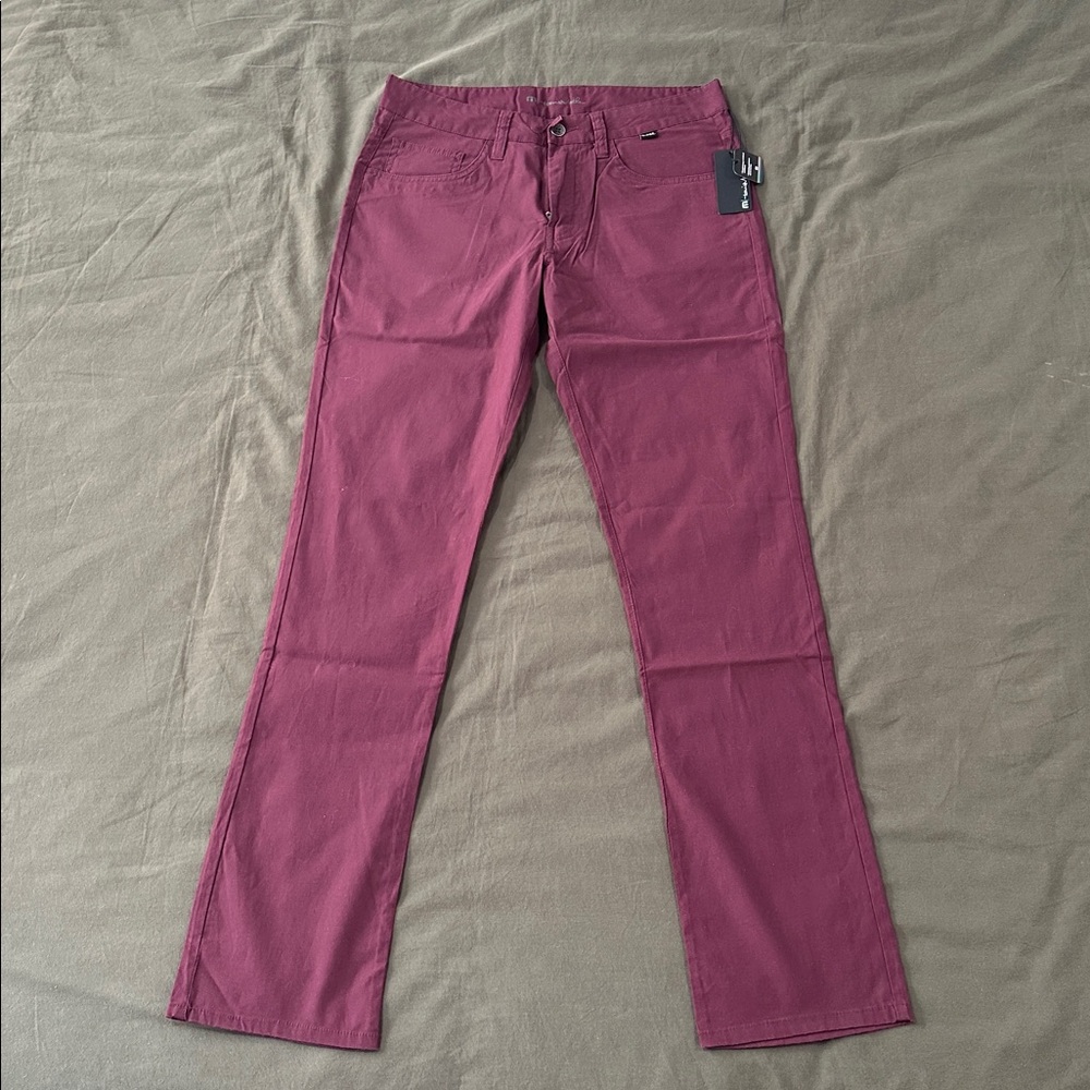 TRAVIS MATTHEW, Burgundy Golf Chinos, Size 30x32